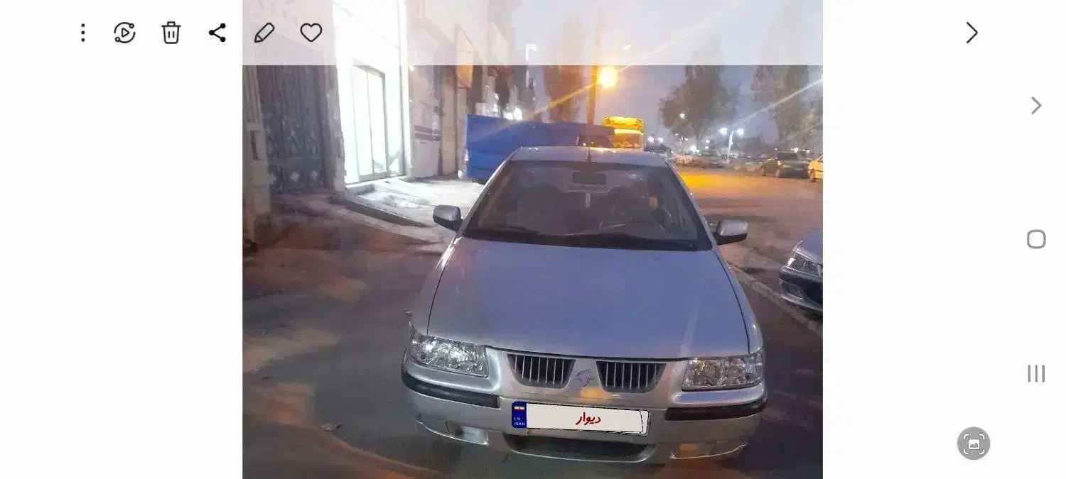 سمند همه چی فابریک دست نخورده|خودرو سواری و وانت|اردبیل, |دیوار