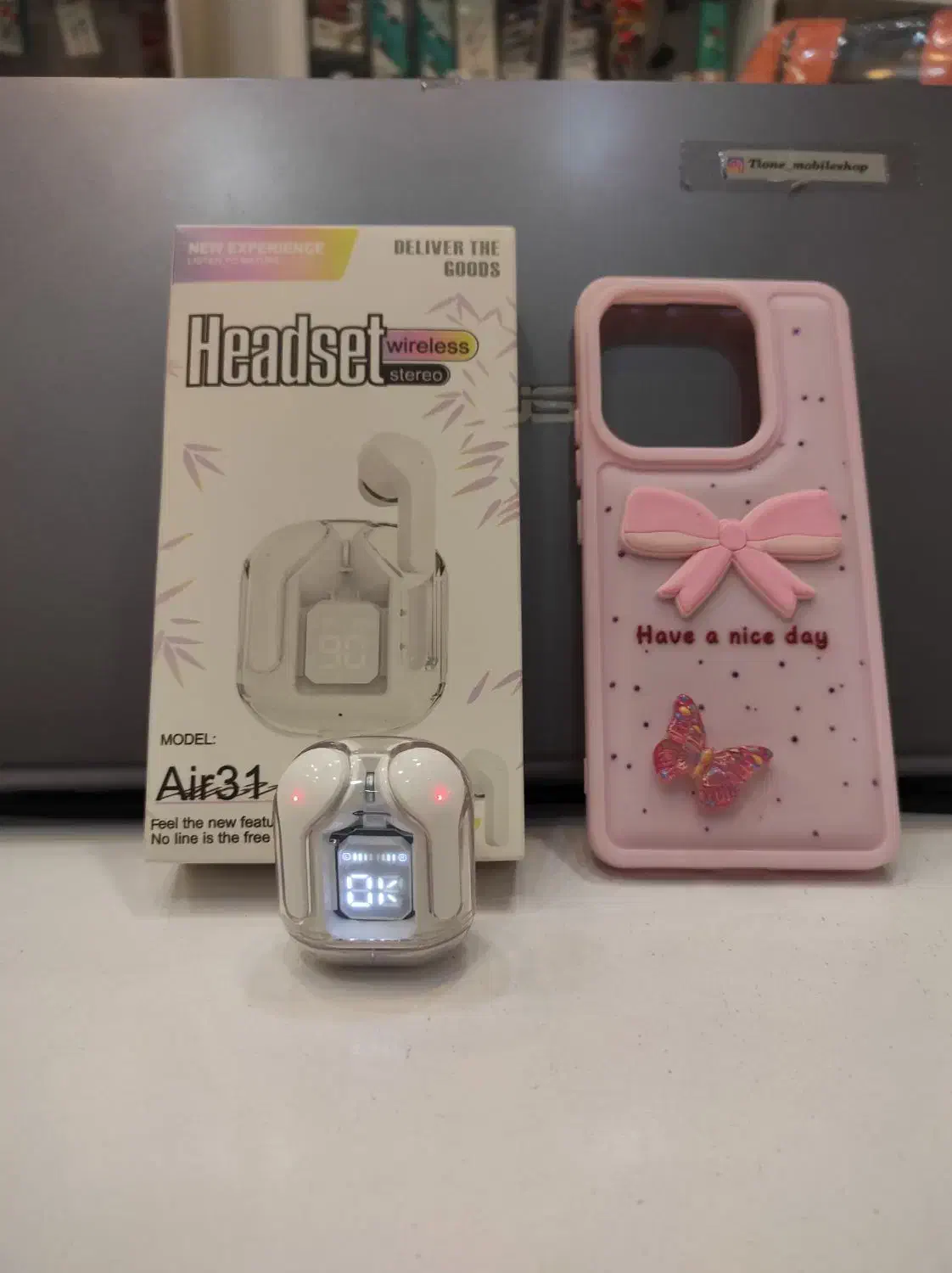 کادو روز زن و روز مادر ایرپاد هندزفری پاوربانک|لوازم جانبی موبایل و تبلت|مشهد, جاهد شهر|دیوار