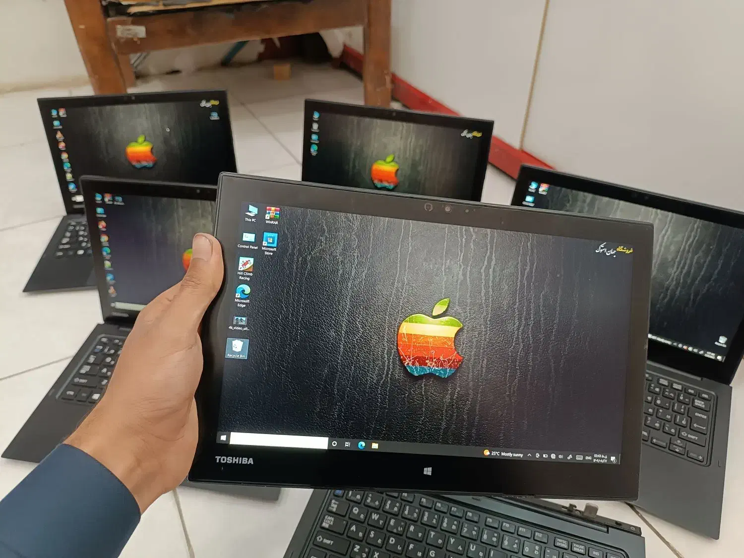 لپتاپ توشیبا لمسی تبلت شو|رایانه همراه|زاهدان, |دیوار