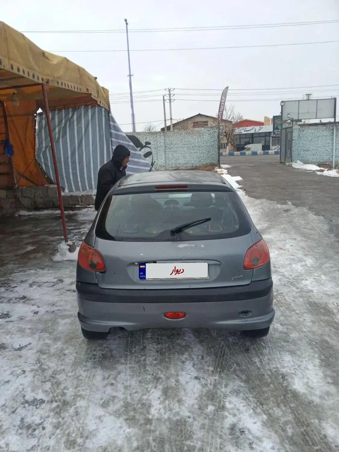 206 مدل 83 تیپ5|خودرو سواری و وانت|مرند, |دیوار