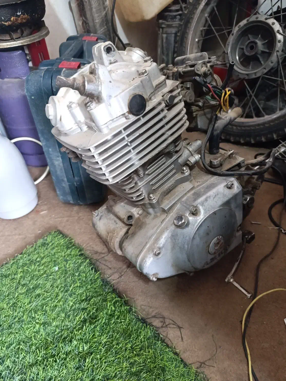 انجین کامل موتورسیکلت روان|موتورسیکلت|زاهدان, |دیوار