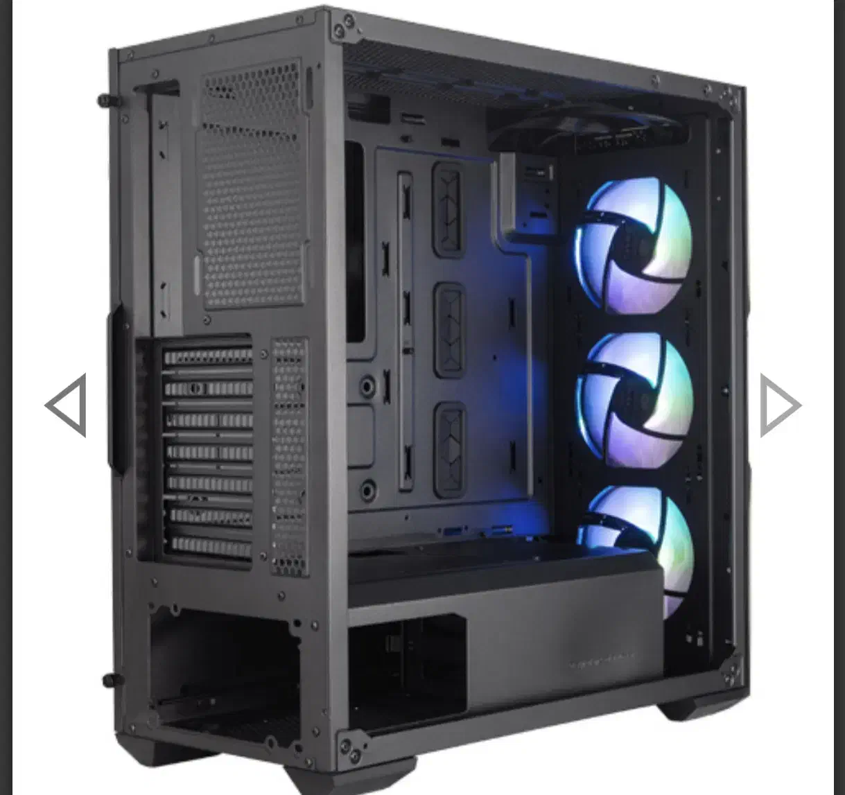 کیس td500 کولر مستر دارای 4فن ارجی بی|قطعات و لوازم جانبی رایانه|نورآباد ممسنی, |دیوار