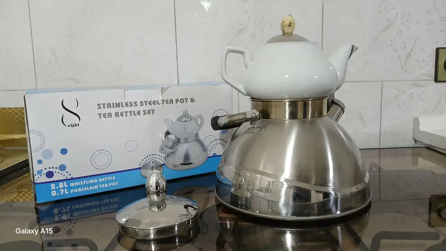 کتری و قوری درحد نو|قوری، کتری، قهوهساز دستی|کرمانشاه, |دیوار