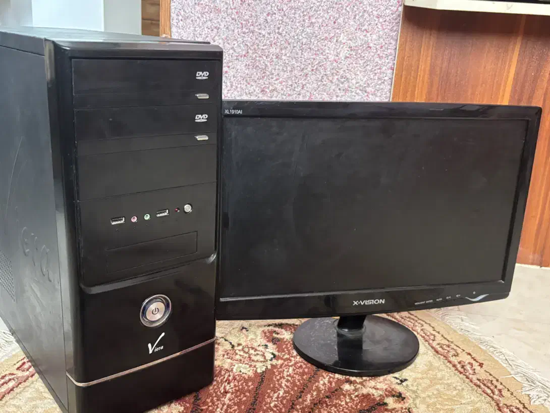 کامپیوترو کیس|رایانه رومیزی|لشت نشا, |دیوار