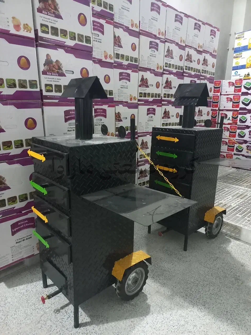 تنور گازی پخت سیب زمینی داغ تنوری بلال کبابی 5کشو|اجاق گاز و لوازم برقی پختوپز|کرمانشاه, |دیوار