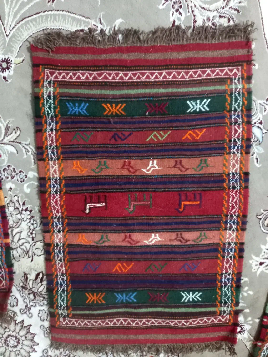 گلیم|گلیم، جاجیم، گبه|شیروان (خراسان), |دیوار