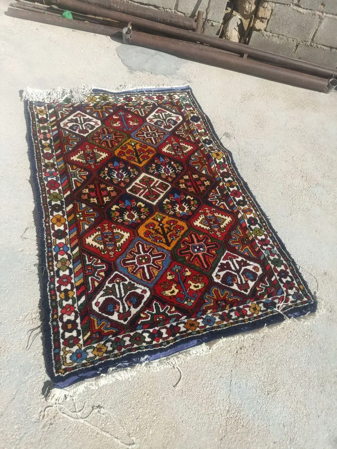 قالی دست باف|فرش|اردل, |دیوار