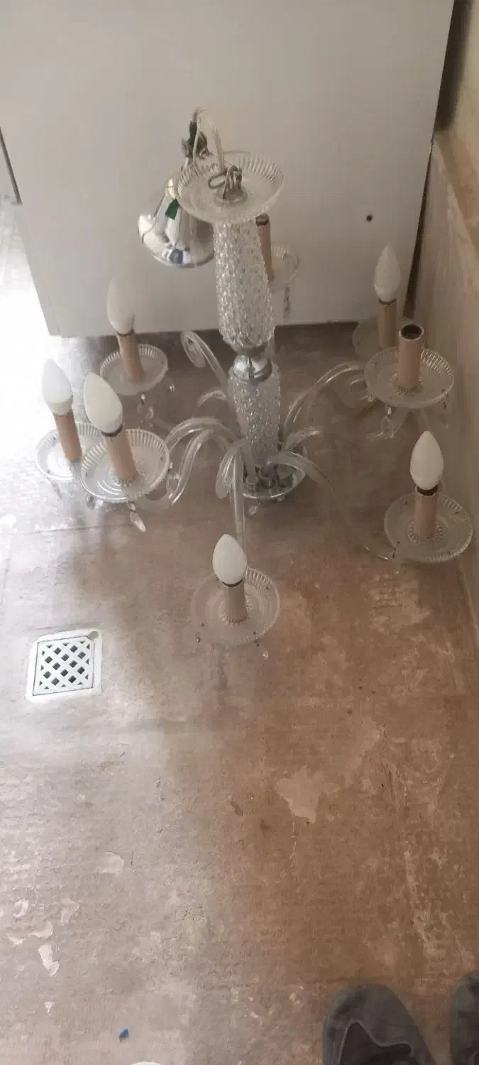 لوستر|لوستر و چراغ آویز|کنگاور, |دیوار