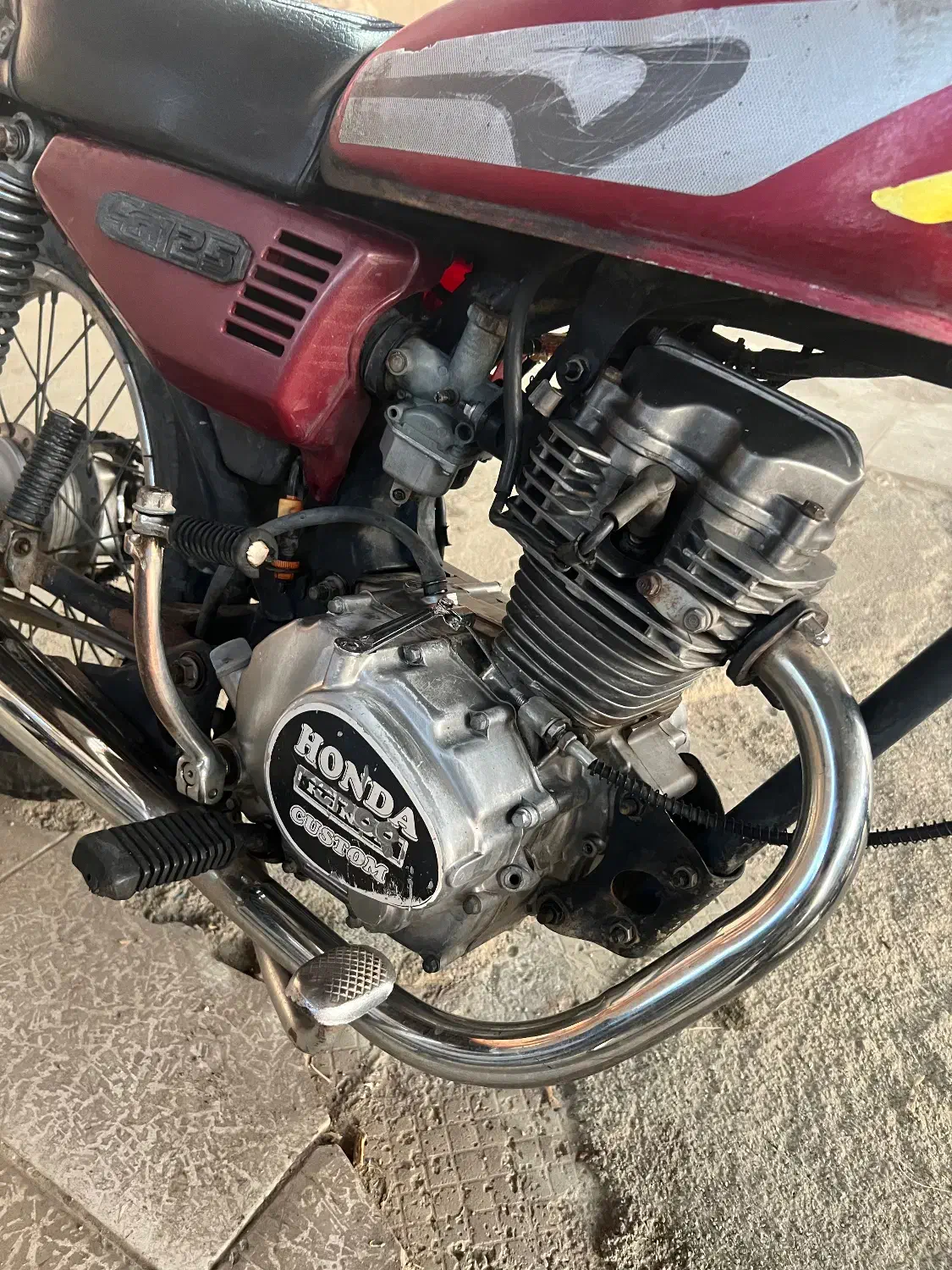 کویر ۱۲۵|موتورسیکلت|گنبد کاووس, |دیوار