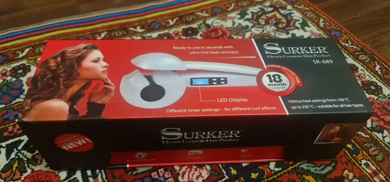 دستگاه فرکننده چرخشی مو، سورکر surker|آرایشی، بهداشتی، درمانی|اصفهان, سعادتآباد|دیوار