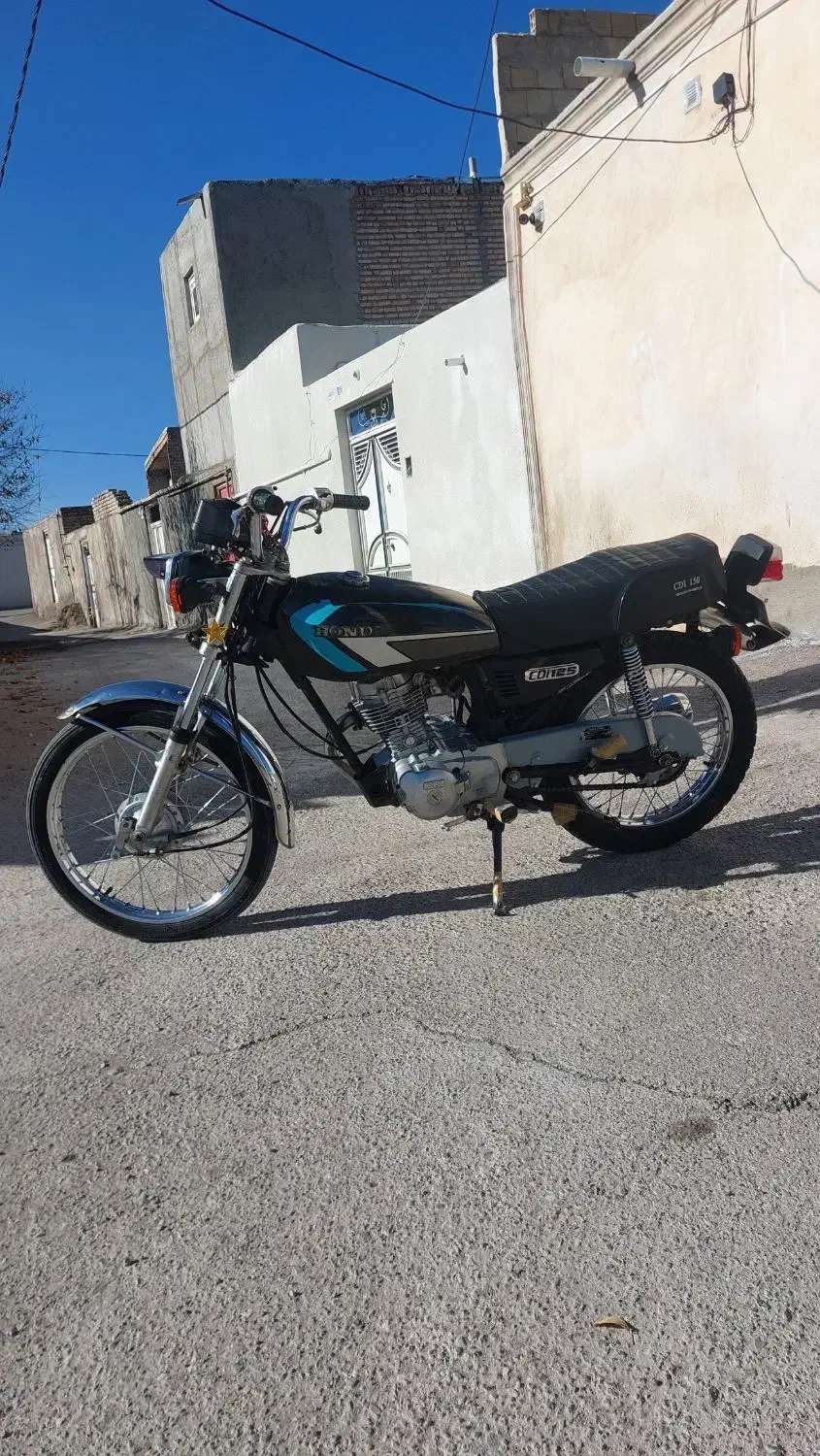 موتور ۱۲۵ همرو ۵ دنده مدل ۸۸ بوبین روغنی پلاک ملی|موتورسیکلت|سراب, |دیوار