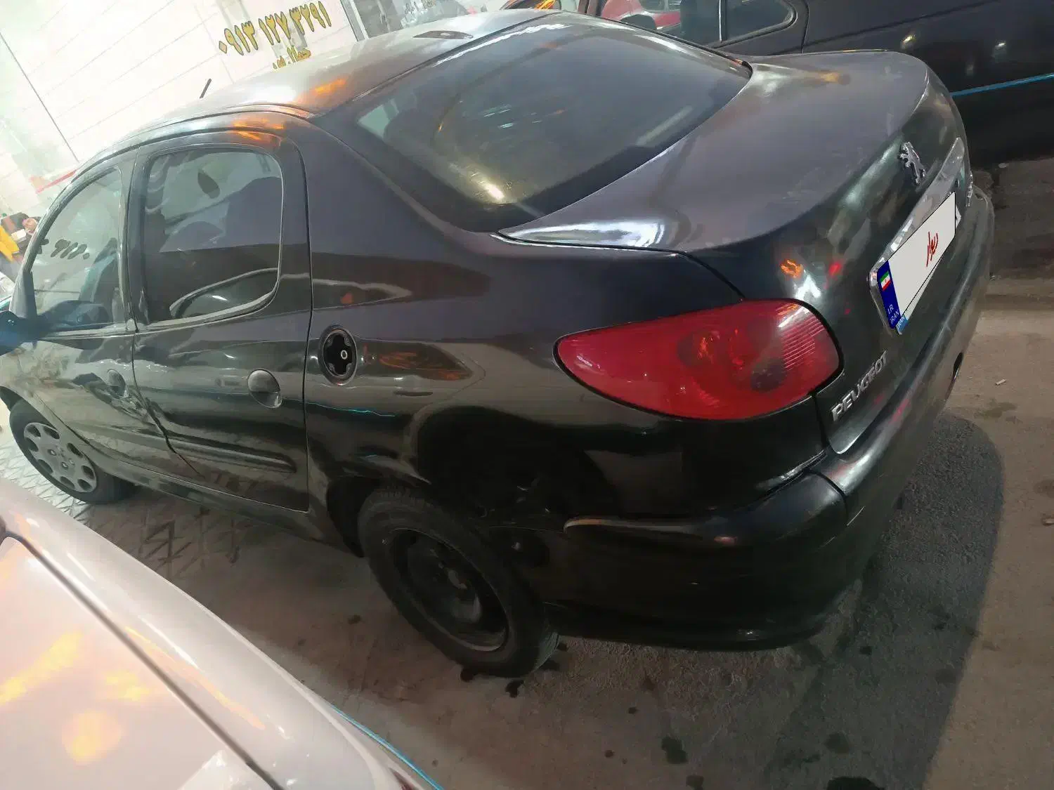 206 دوگانه TU5مدل87|خودرو سواری و وانت|فولادشهر, سایت صنعتی کاوه|دیوار