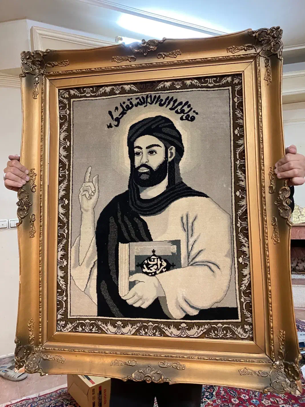 تابلو فرش دستباف قدیمی|تابلو فرش|تهران, سعادت‌آباد|دیوار