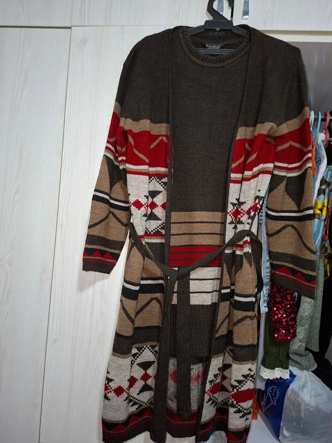 بافت دو تیکه جنس کاملا سالم با کیفیت|لباس|هرسین, |دیوار