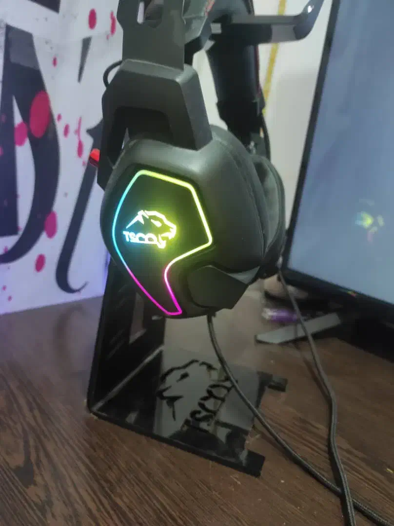 هدست RGB دار گیمینگ  تسکو TESCO|کنسول، بازی ویدئویی و آنلاین|مراغه, |دیوار