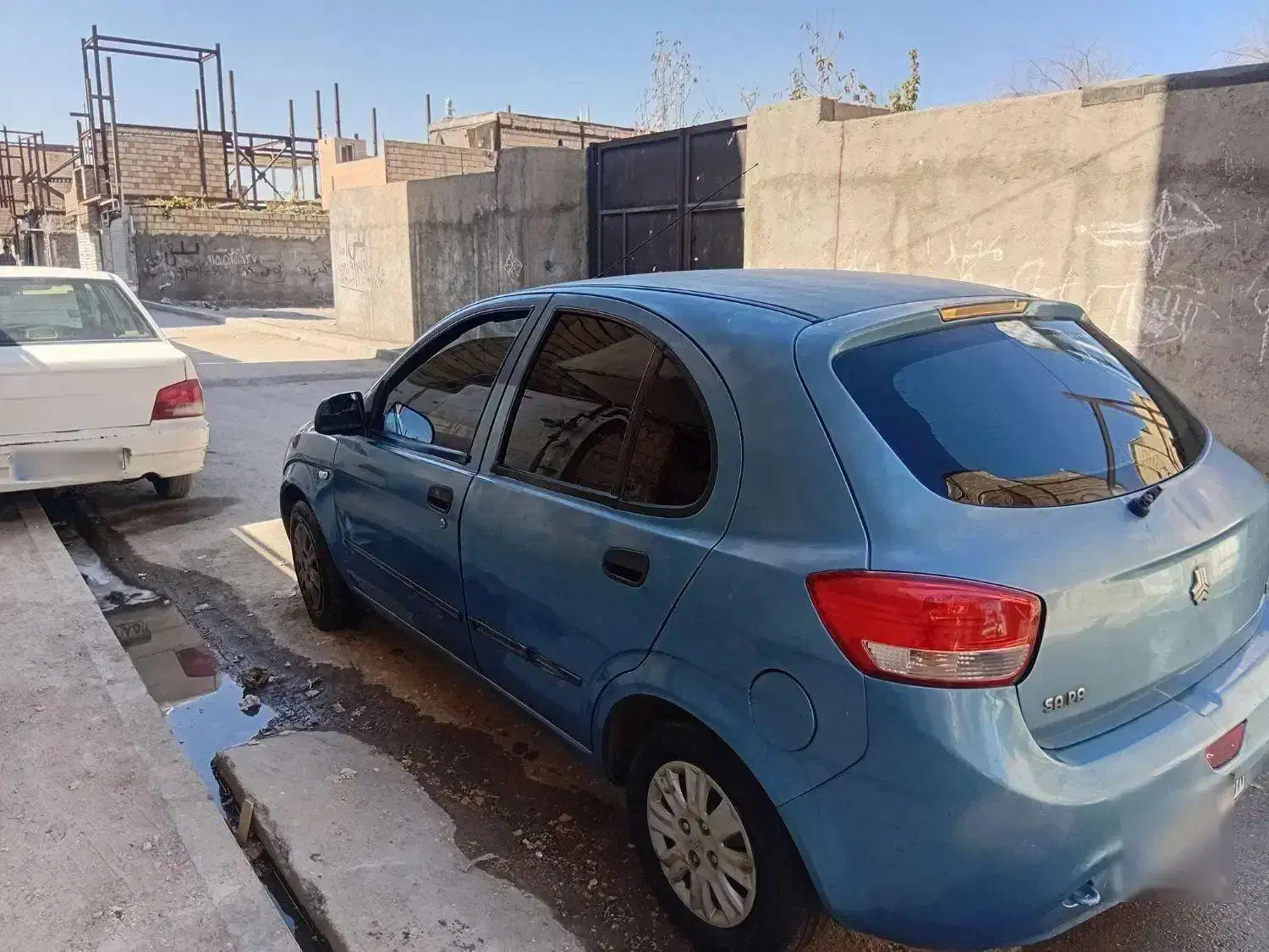 تیبا دو تمیز شاسی سالم  95|خودرو سواری و وانت|مشهد, توس (بلوار توس)|دیوار