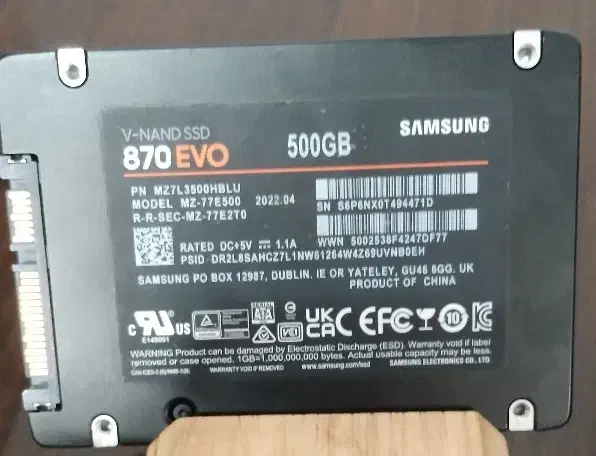 هارد اس اس دی اینترنال سامسونگ مدل 870EVO|قطعات و لوازم جانبی رایانه|مشهد, شاهد (شهرک غرب)|دیوار