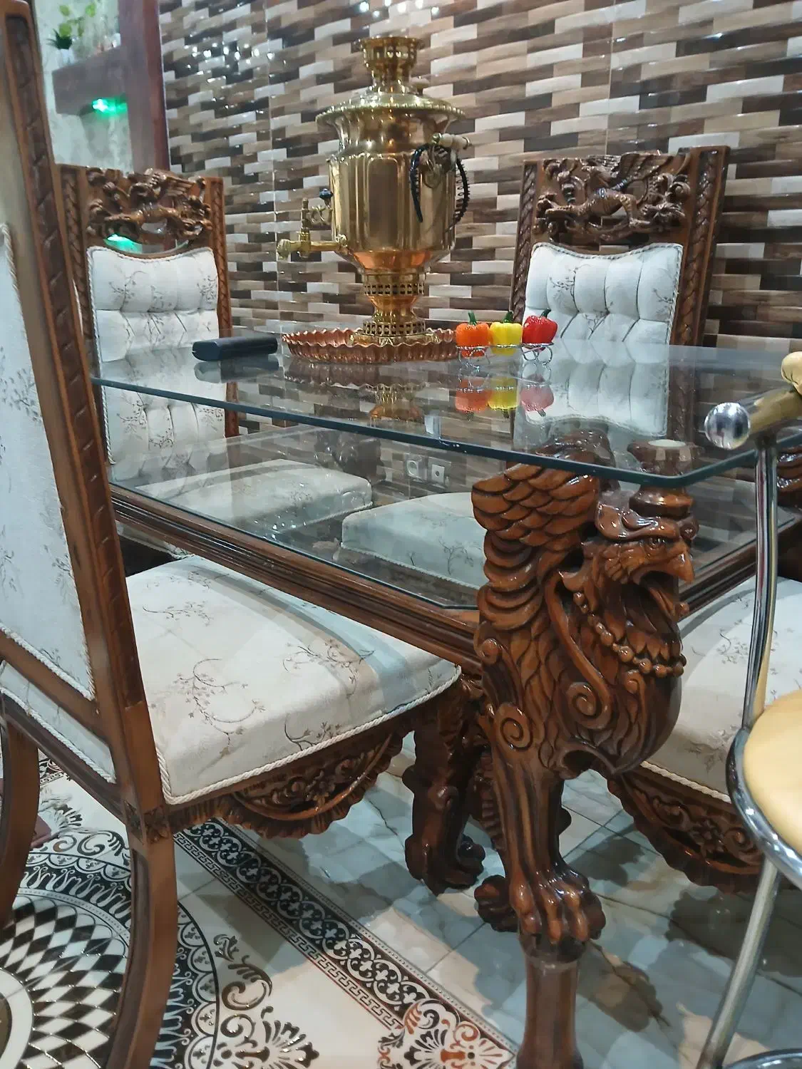 ناهار خوری عتیقه /چهار نفره|میز و صندلی غذاخوری|فردیس, فردیس|دیوار