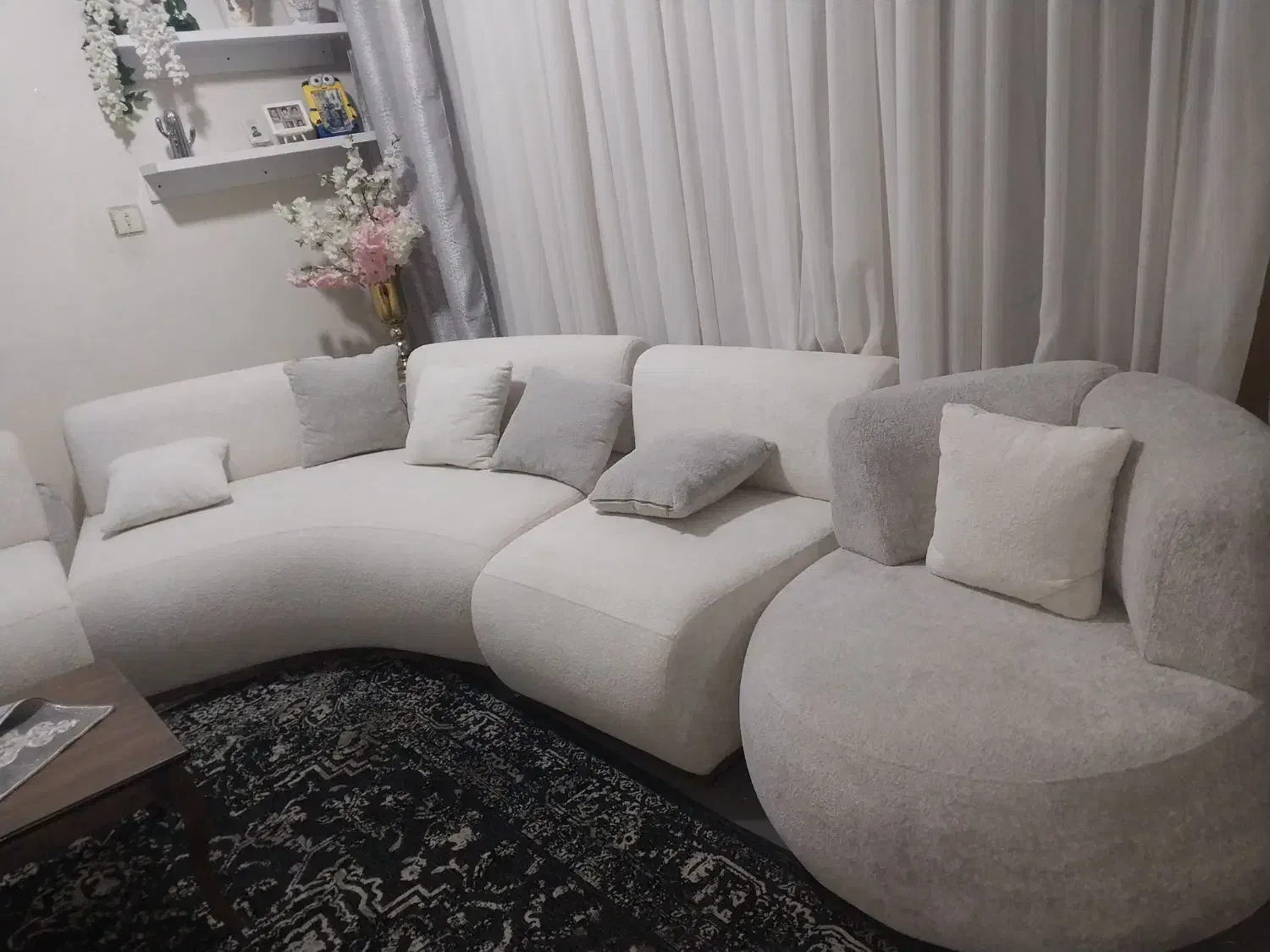 مبل ۸ نفره ببعی نو|مبلمان خانگی و میز عسلی|قم, جمکران|دیوار