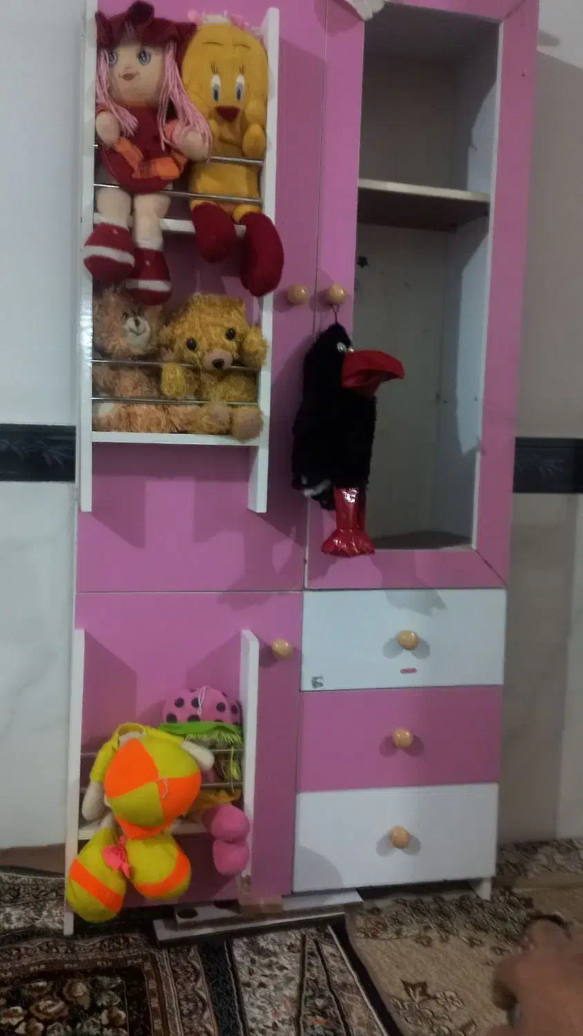 کمد بچه|جاکفشی، کمد، دراور|قروه, |دیوار