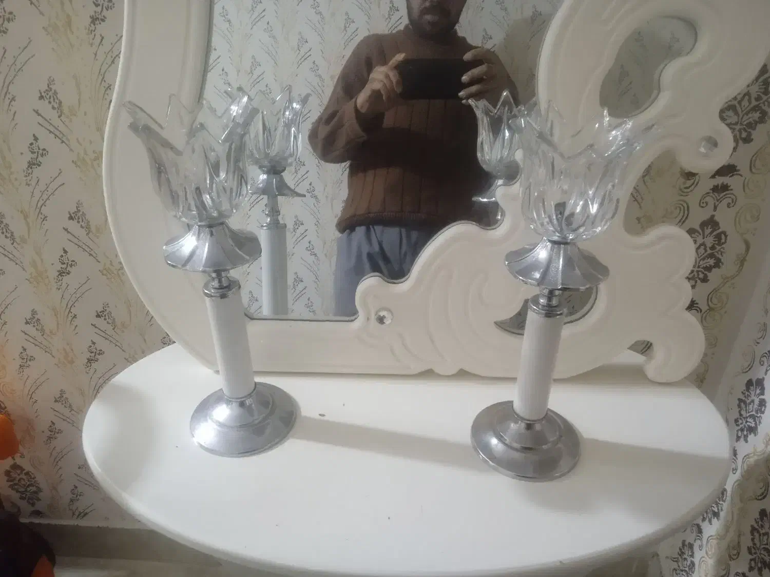 آئینه وشمعدان|آینه|گرگان, |دیوار