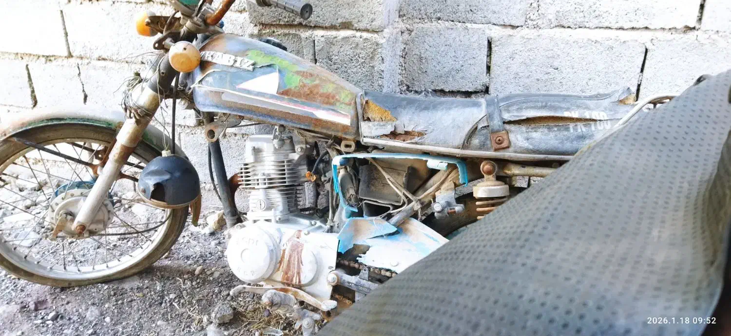 موتورسیکلت مزایده ای|قطعات یدکی و لوازم جانبی|بم, |دیوار