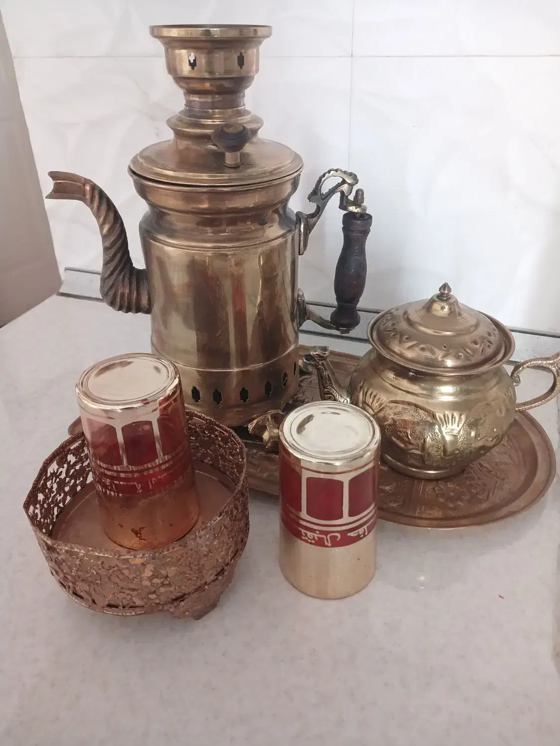 سماور و کتری زغالی|سماور، چای‌ساز، قهوه‌ساز|تهران, نعمت‌آباد|دیوار