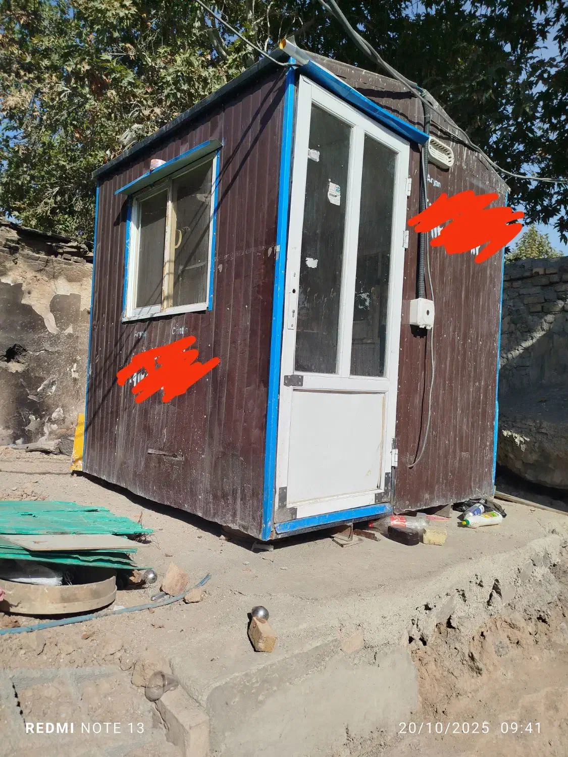 کانکس ۲×۲|مصالح و تجهیزات ساختمان|دورود, |دیوار