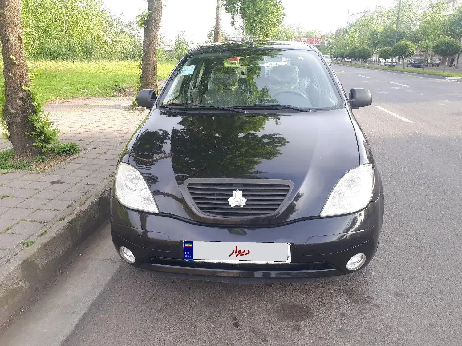 تیبا 2 مشکی مدل 96 به شدت فنی سالم|خودرو سواری و وانت|رشت, پل تالشان|دیوار