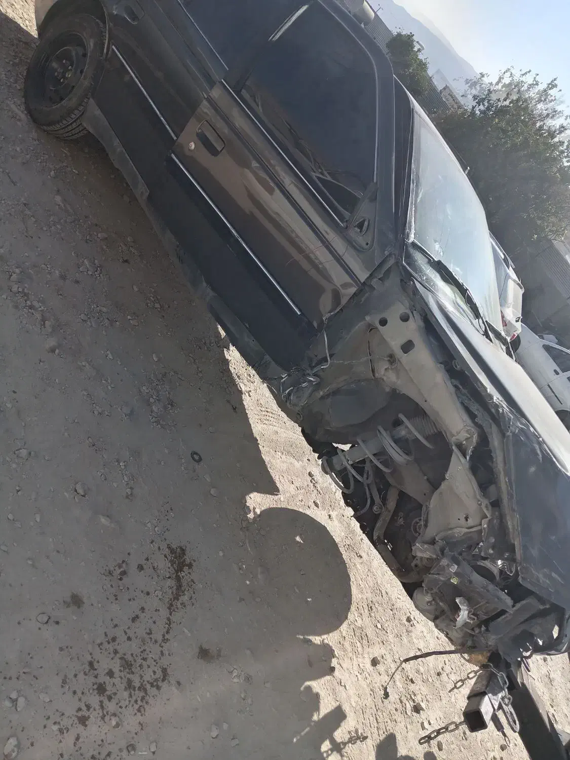 ماشین تصادفی پارس|خودرو سواری و وانت|کازرون, |دیوار