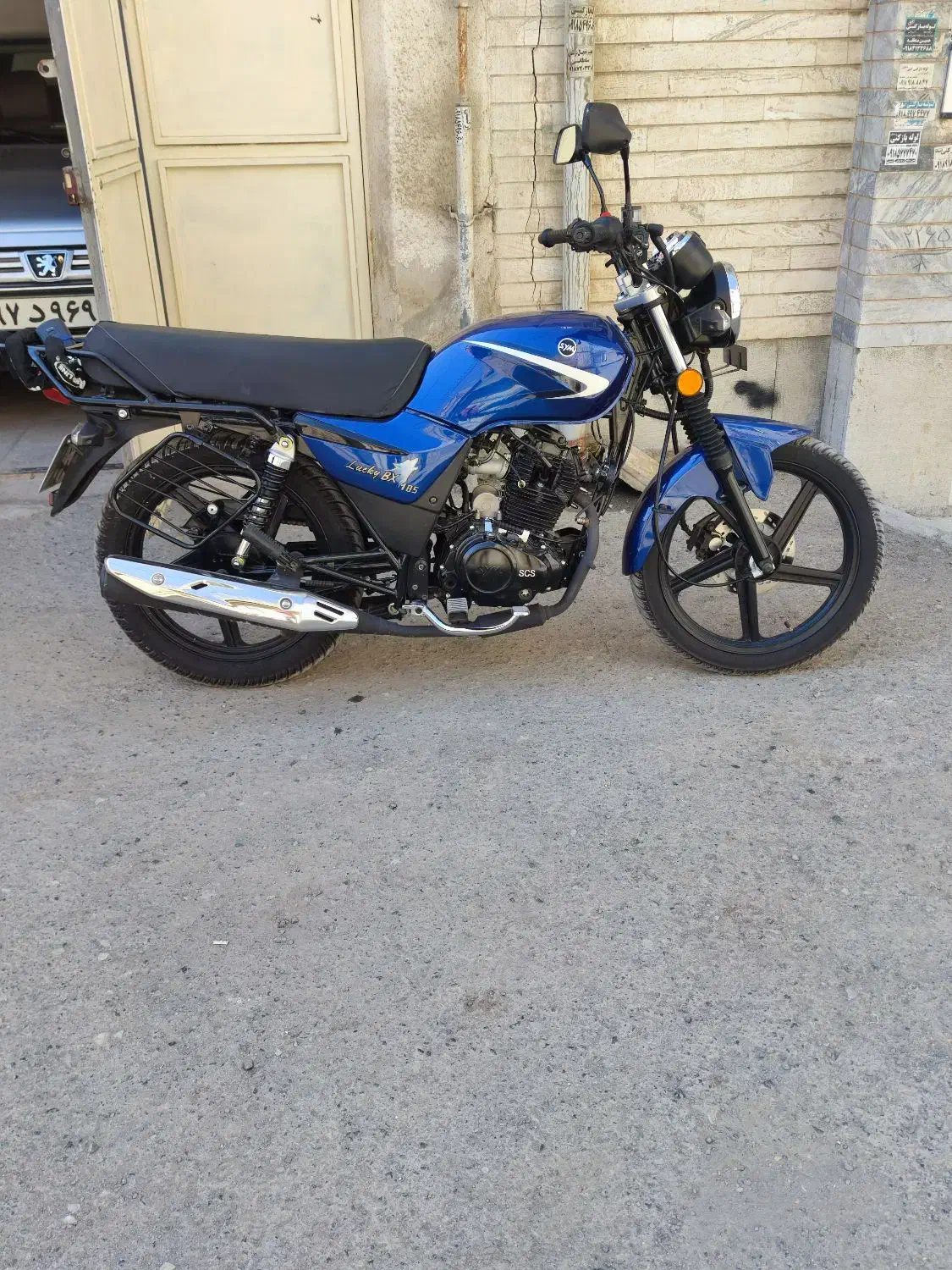 موتور سیکلت باکسر لاکی SYM lucky صفر خشک|موتورسیکلت|تهران, میدان ولیعصر|دیوار