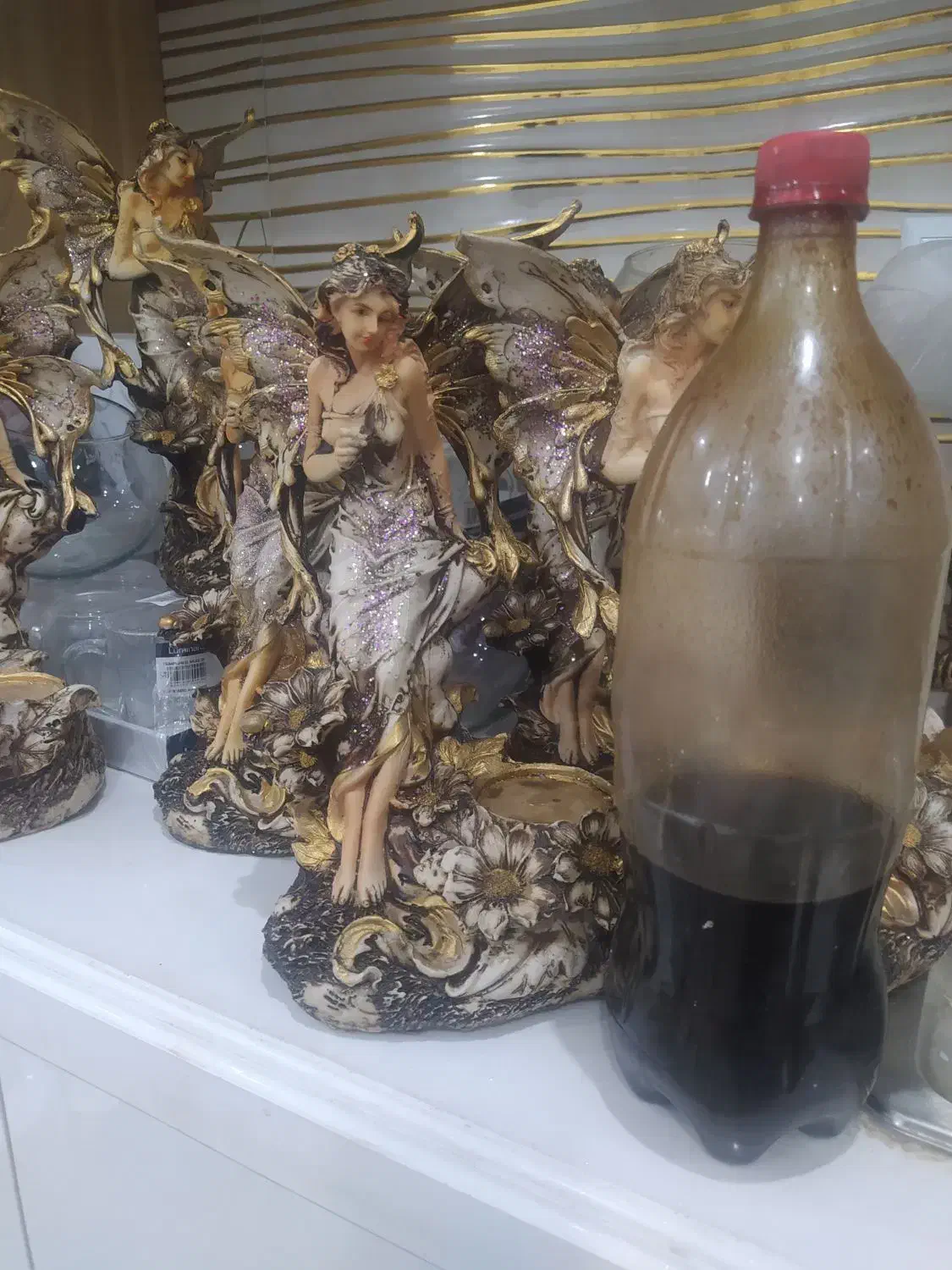 ۶ مجسمه پلی استر با تنگ و ۵ حباب مناسب هفت سین|مجسمه، تندیس، ماکت|قم, شهید صیاد شیرازی|دیوار