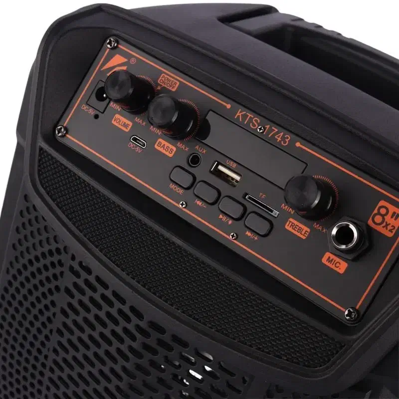 اسپیکر شارژی فوق حرفه ای (آکبند) 70 سانتی بمب صدا|پخش‌کننده همراه|مشهد, امام رضا (ع)|دیوار