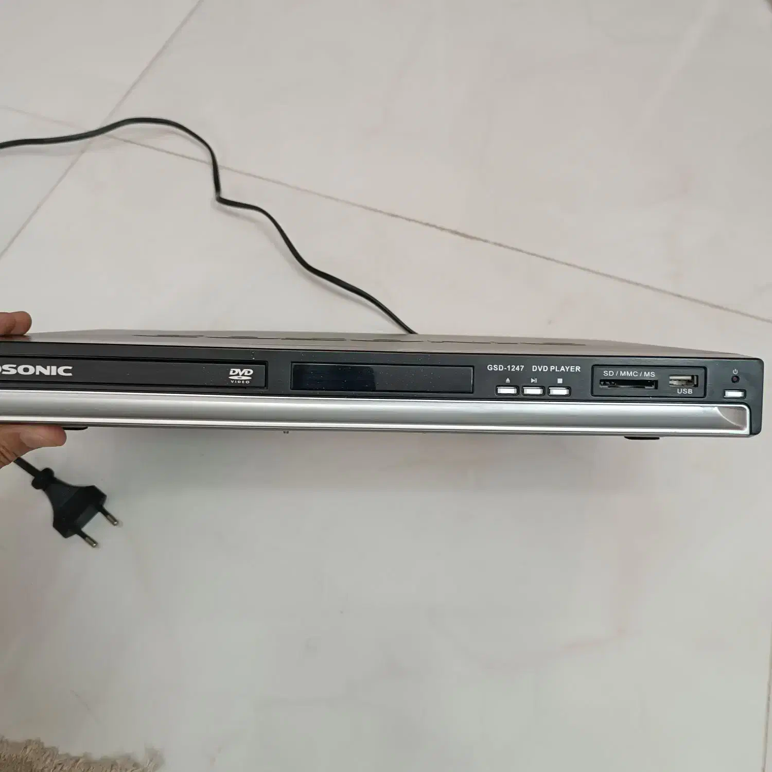 دستگاه دی وی دی پلیر گاسونیک gosonic|پخش‌کننده DVD و ویدیو|مشهد, حجاب (شهرک غرب)|دیوار