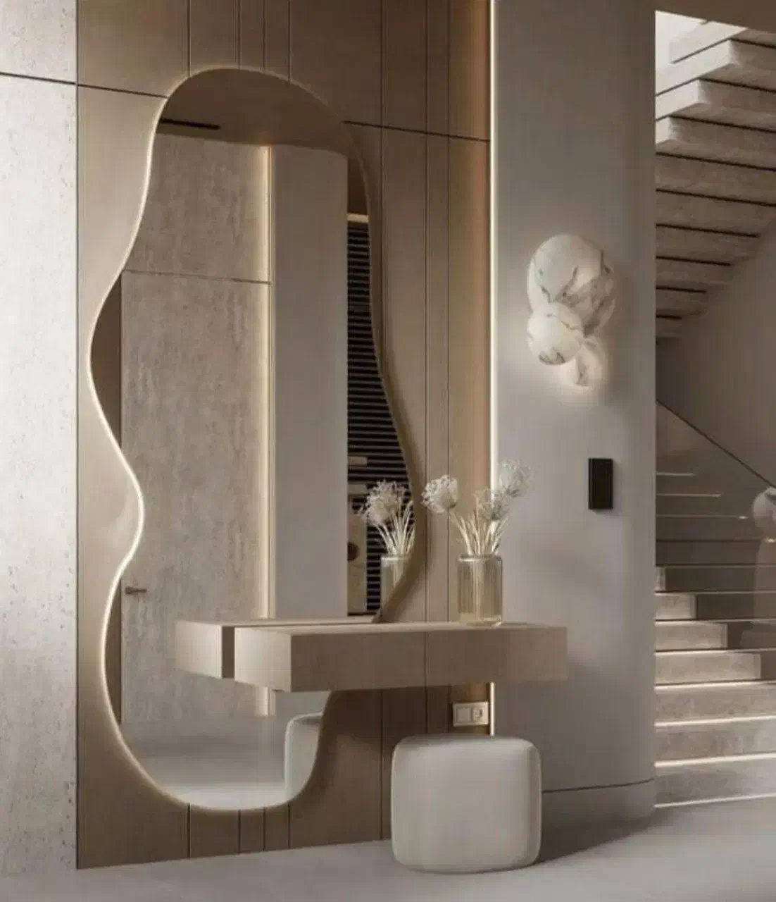 مرکز تخصصی تولید و پخش آینه دکوراتیو و آینه تاچ|خدمات پیشه و مهارت|اراک, |دیوار