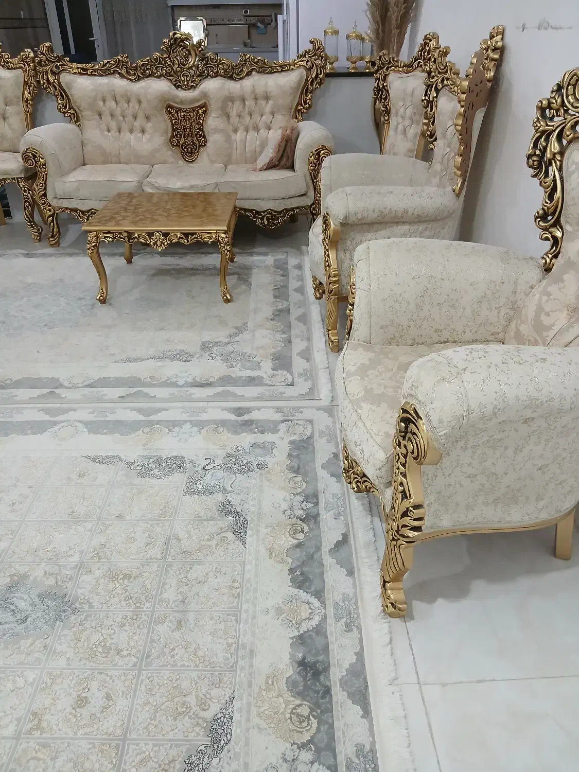 مبل سلطنتی|مبلمان خانگی و میز عسلی|پیرانشهر, |دیوار