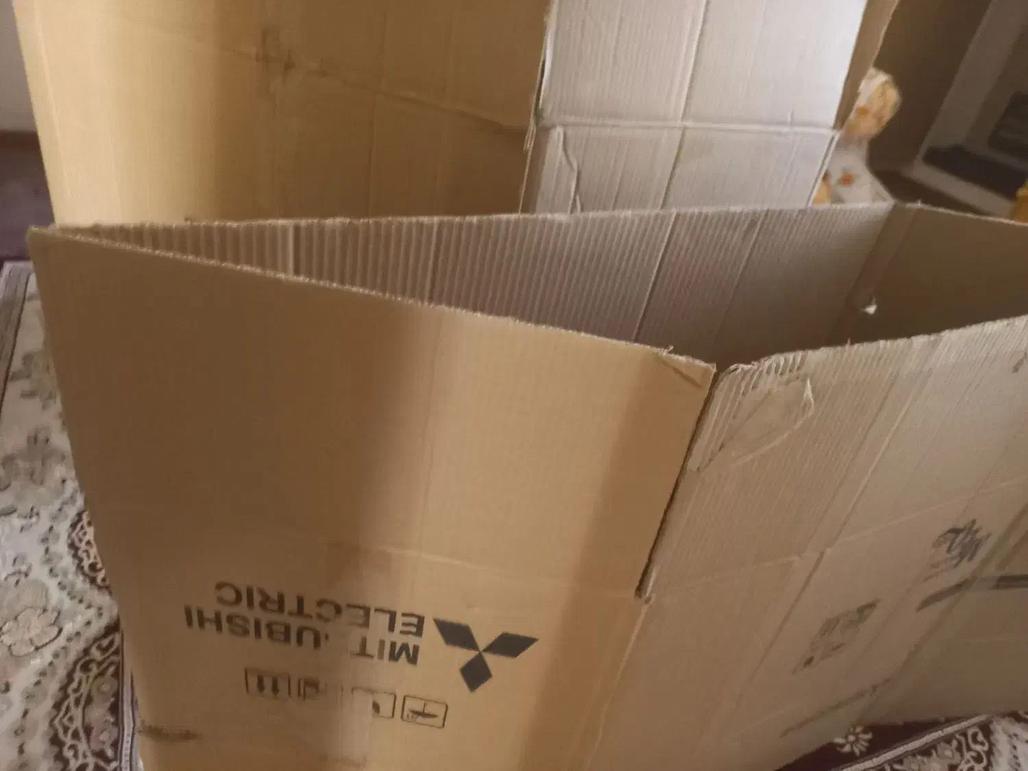 کارتن یخچال وکولر گازی زیرقیمت بفروش میرسد|حراج|ساوه, |دیوار