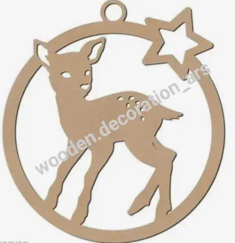 آویزهای چوبی درخت کاج|صنایع دستی و سایر لوازم تزئینی|تهران, مجیدیه|دیوار