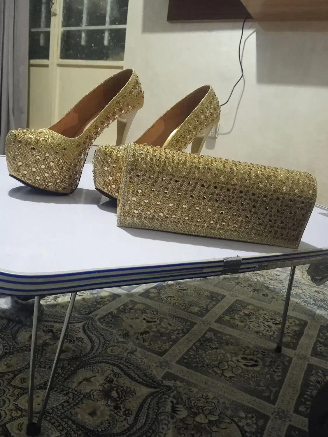 کفش مجلسی در حد نو|کیف، کفش، کمربند|گلستان (تهران), |دیوار