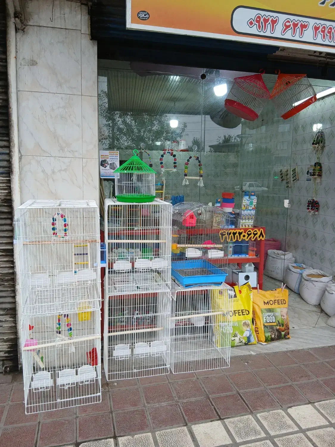 قفس پرندگان|لوازم جانبی حیوانات|لاهیجان, کوی زمانی|دیوار