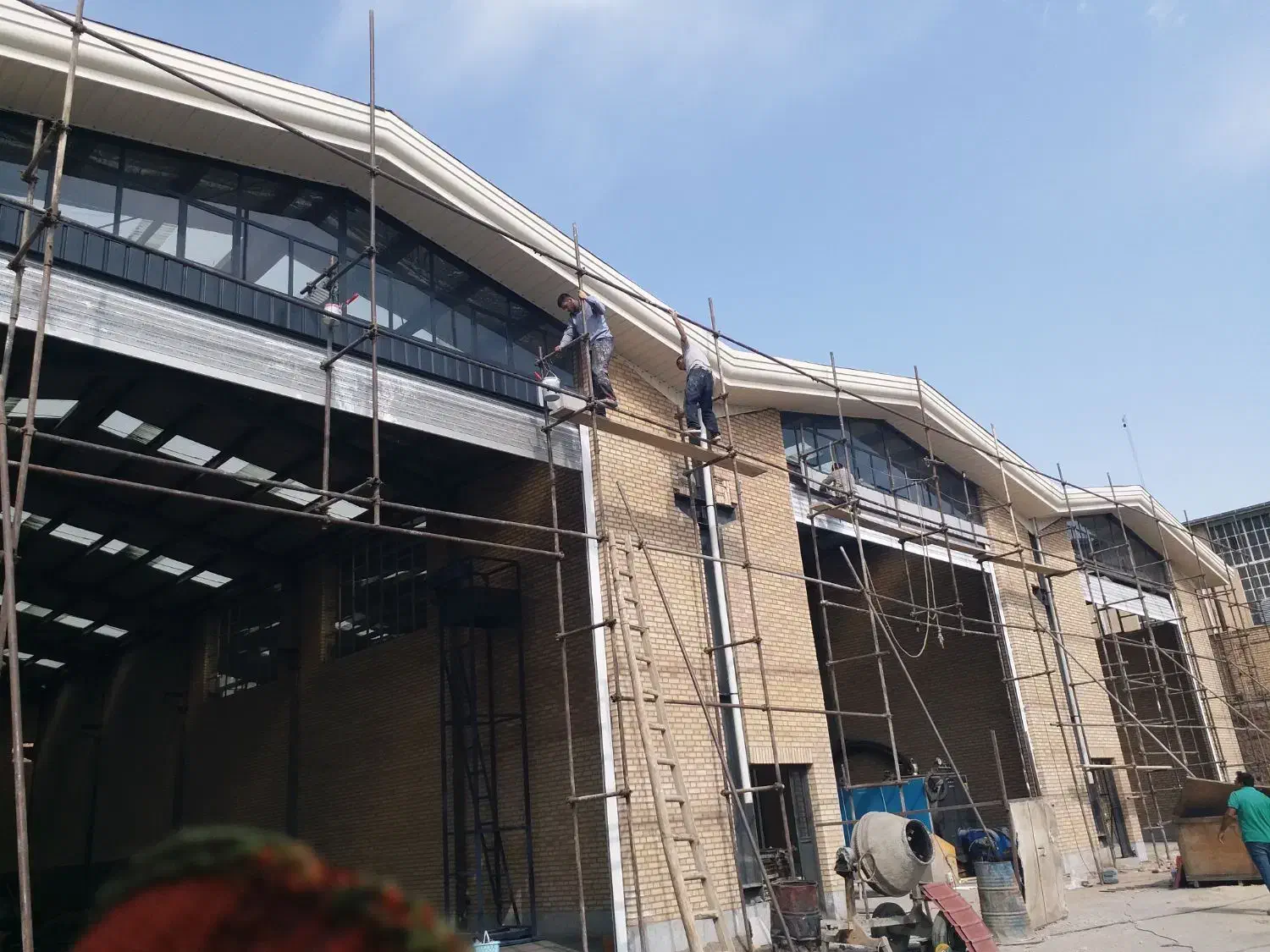 خرپا شیروانی آلاچیق جوشکاری رابیتس سقف کاذب|خدمات پیشه و مهارت|دماوند, گیلاوند|دیوار