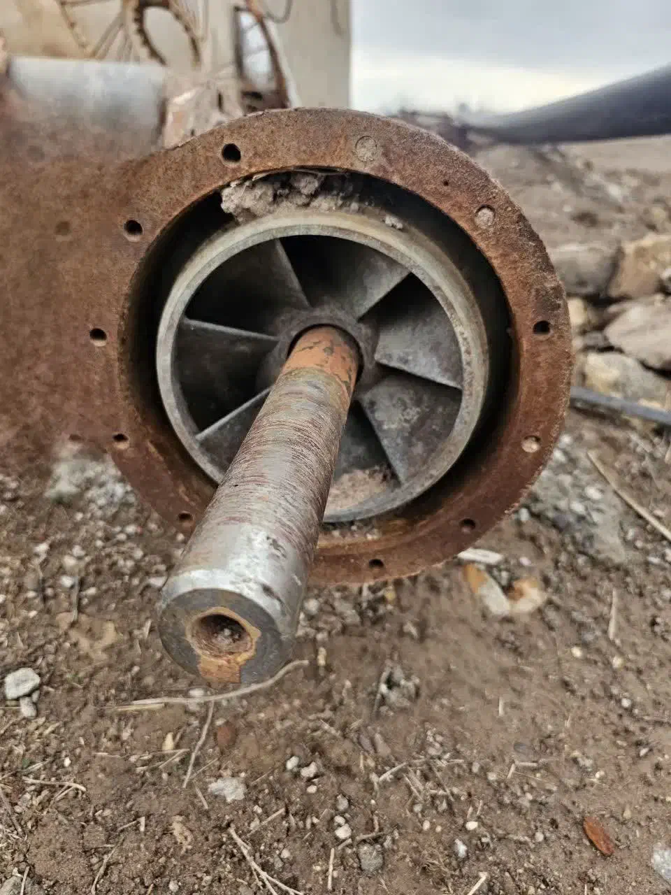 توربین ۸ اینچ|ماشین‌آلات صنعتی|خوشاب, |دیوار