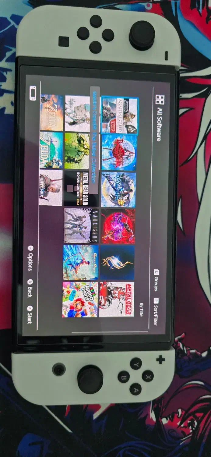 Nintendo switch OLED 256GB SD کپی خور|کنسول، بازی ویدئویی و آنلاین|شیراز, گلدشت معالی‌آباد|دیوار