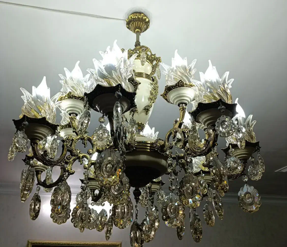 لوسترتمام برنج درحدنو|لوستر و چراغ آویز|ورامین, ورامین|دیوار