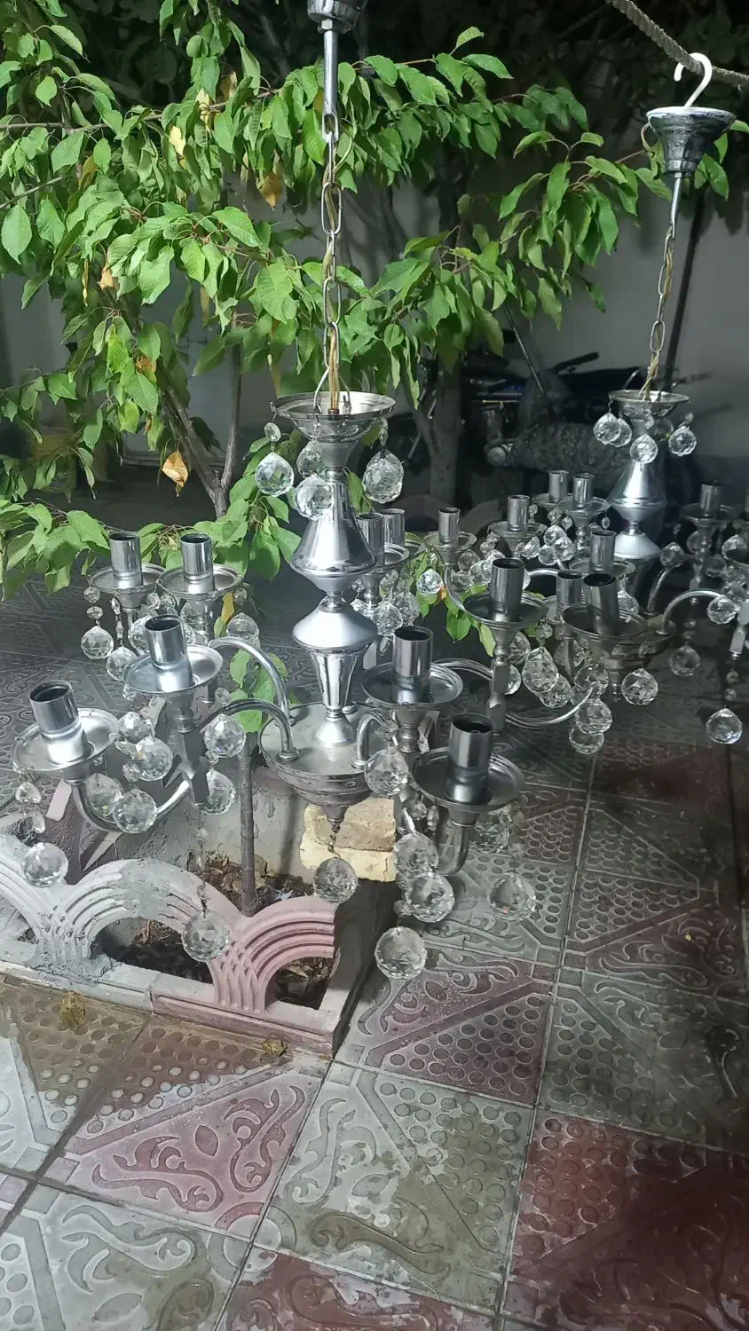 لوستر  سقفی|لوستر و چراغ آویز|خمین, |دیوار