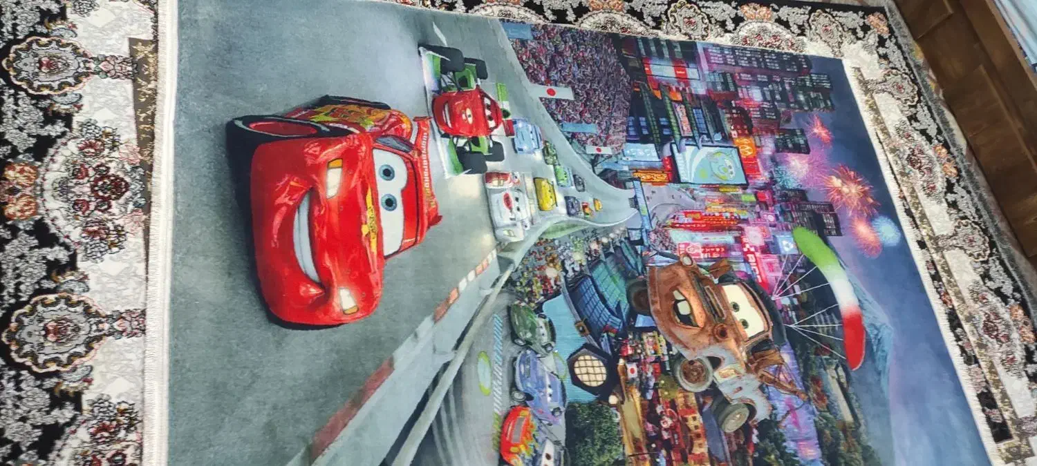 فرش ۴ متری عروسکی|فرش|لنگرود, |دیوار