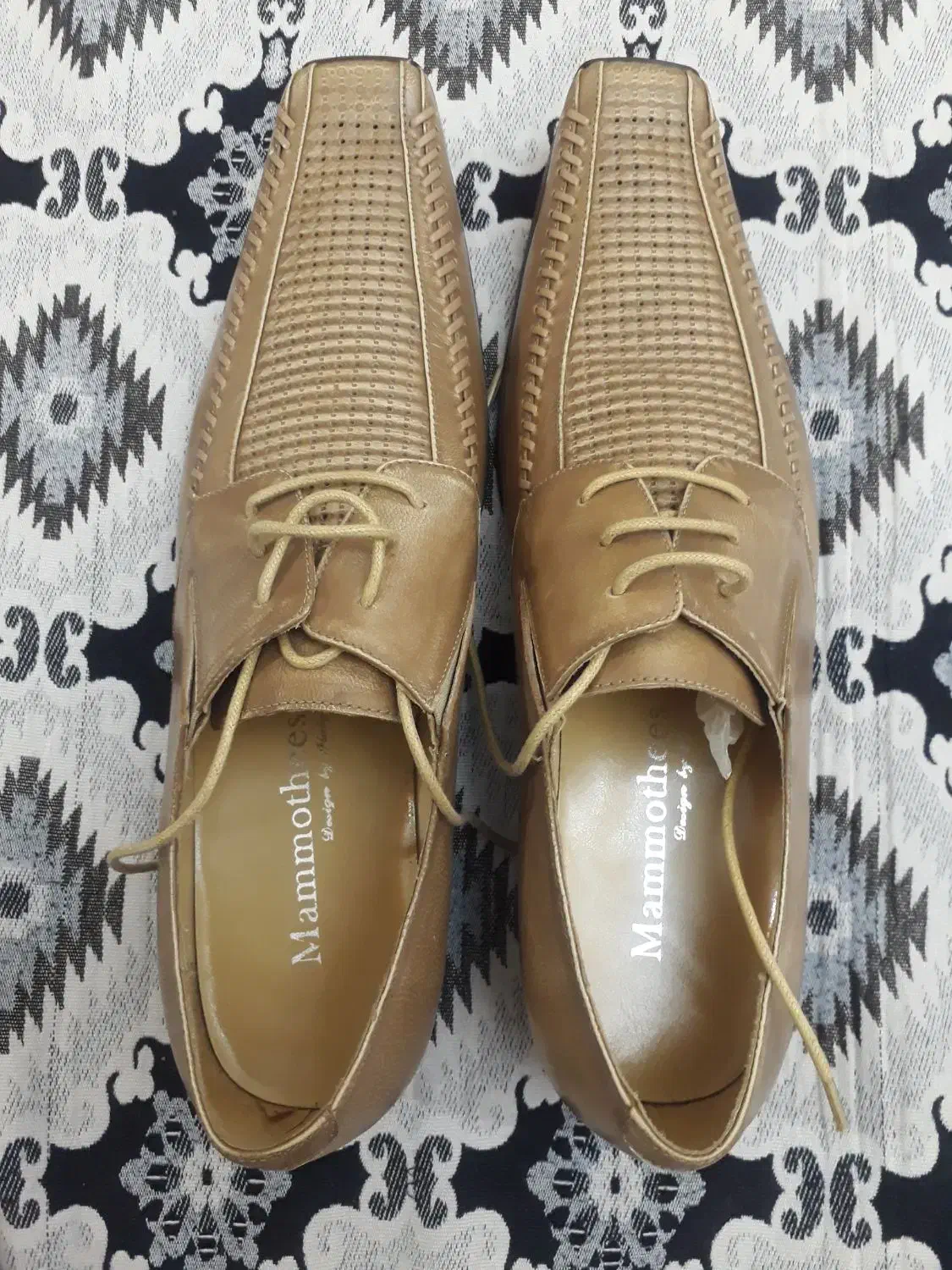 کفش چرمی برندmammotheesایتالیا یی اصل|کیف، کفش، کمربند|قرچک, شهرک طلائیه|دیوار