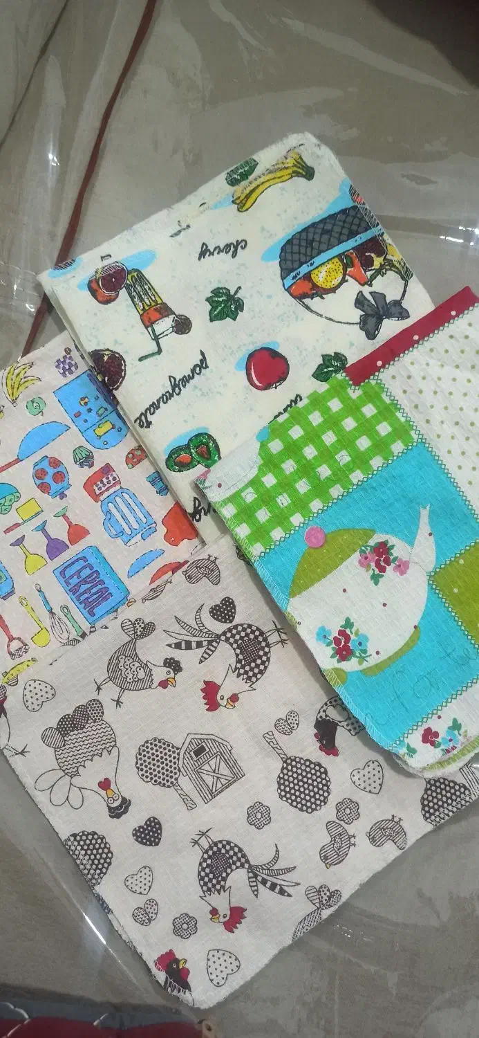 دستمال سفره و نم گیر کاملا نخی|سفره، حوله، دستمال آشپزخانه|اسلامشهر, مطهری|دیوار