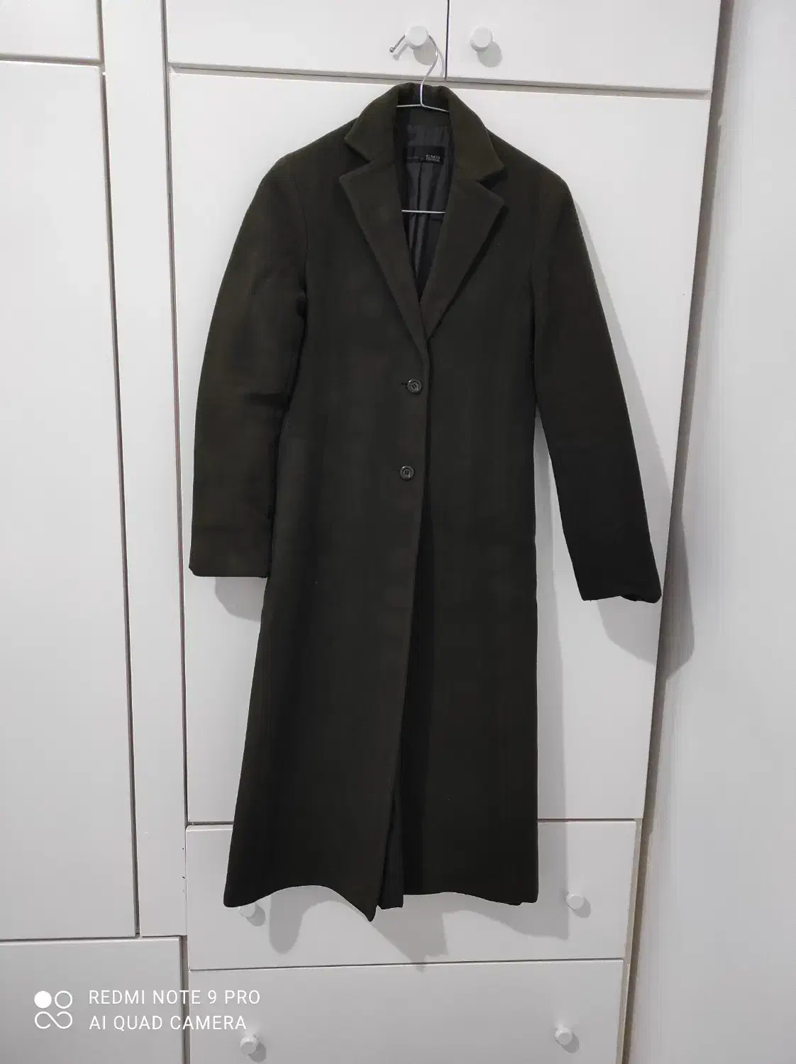 کت زمستانی،رنگ یشمی تند|لباس|سقز, |دیوار