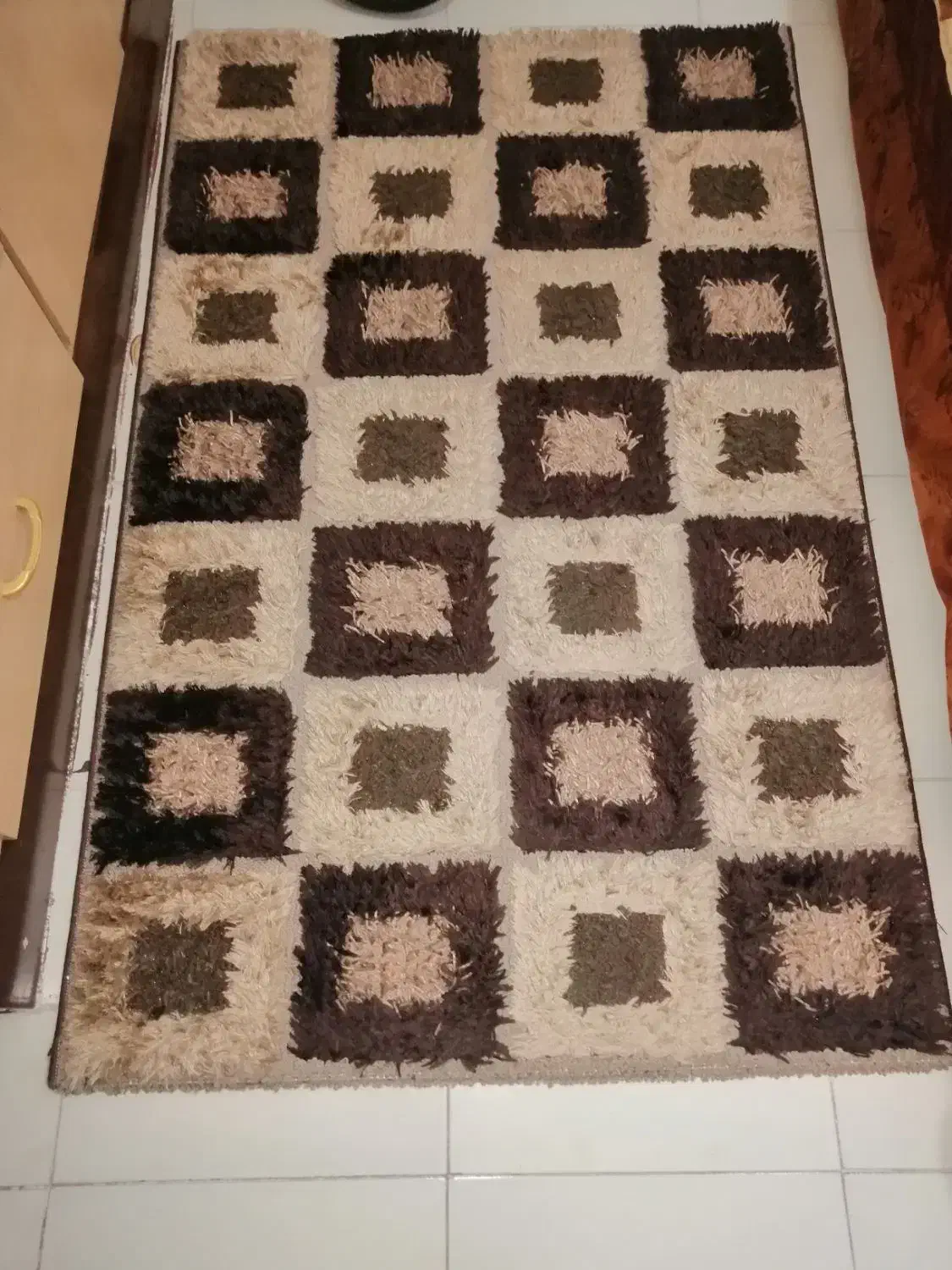 روتختی سالم درحدنو وفرش کارکرده شگی بسیارسالم|سرویس روتختی|اصفهان, ملک‌شهر|دیوار